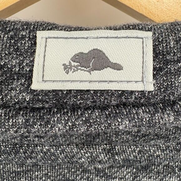 Roots Killarney Roots73 Fleece Quarter Zip, Sz 2XL, Black Heather Outdoor - Picture 6 of 9